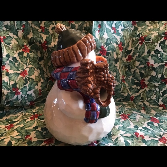 The Boyd’s Collection: Bundle Up Snowman Teapot Set ... Rare - Picture 5 of 12